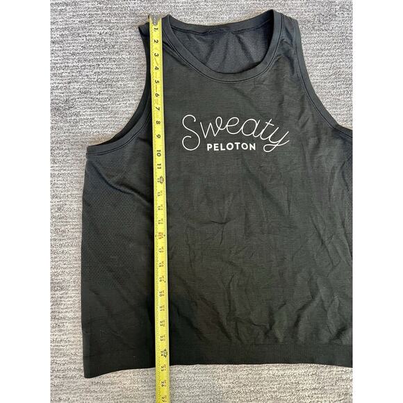 Lululemon Women’s Tank Sweaty Peloton Swiftly Breathe Muscle Shirt Sz M/L - Picture 4 of 5